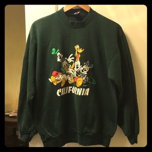 Vintage Sweat Shirt Velva Sheen Mickey Unlimited